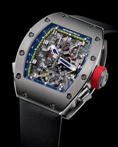 Replica Richard Mille RM 008 Tourbillon Chronograph Felipe Massa Titanium Watch